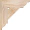 Ekena Millwork Traditional Traditional Smooth Bracket, Douglas Fir, 3 1/2"W x 14"D x 14"H BKT04X14X14TRA01SDF - alternate 3